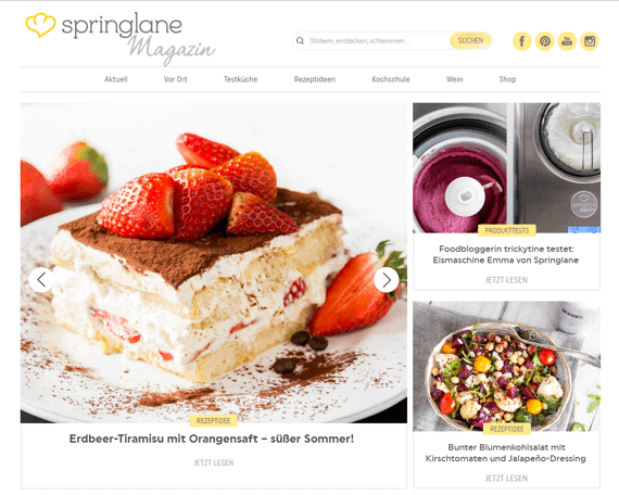 Springlane Magazin Springlane Magazin