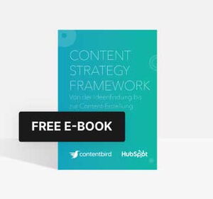 contentbird Content Strategy E-Book