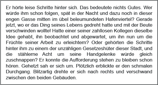 Bild 1: Unformatierter Text