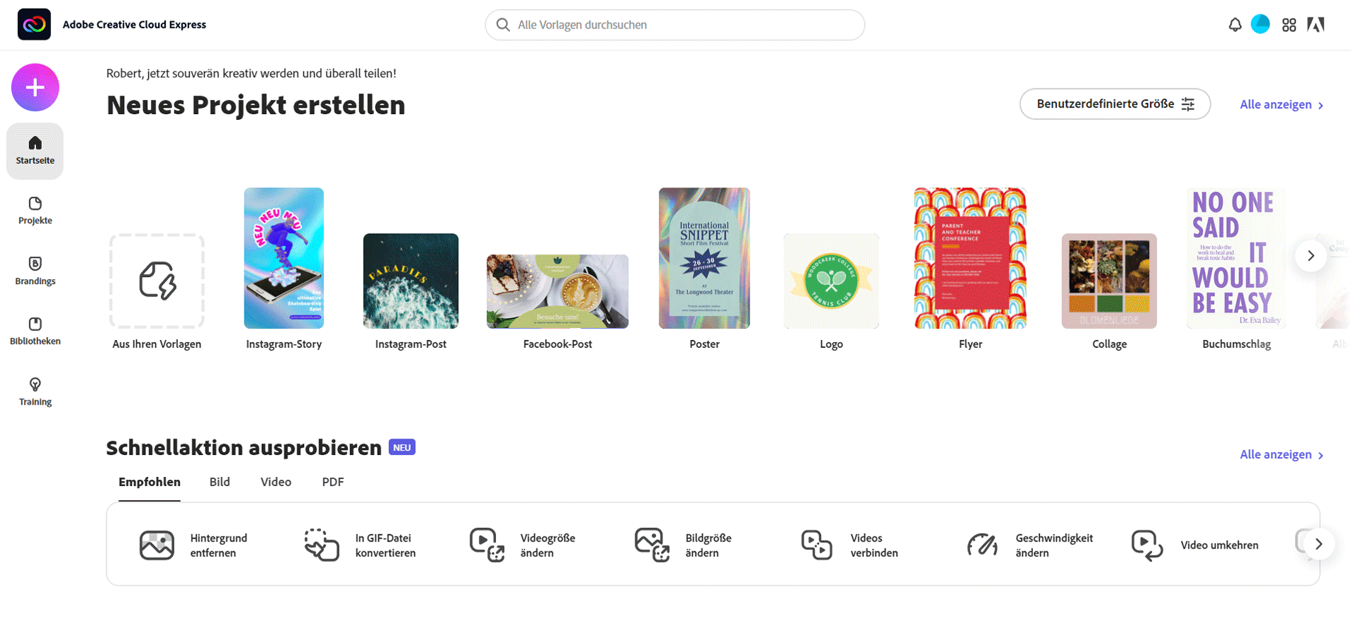 Adobe CCX Vergleich mit Canva