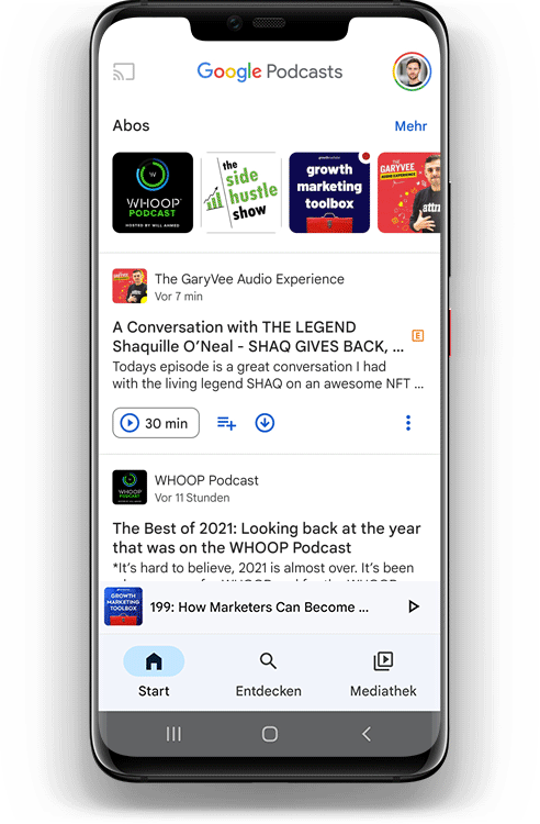 Google Podcast Feed