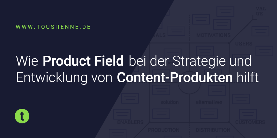 Product Thinking für die Entwicklung von Content-Produkten