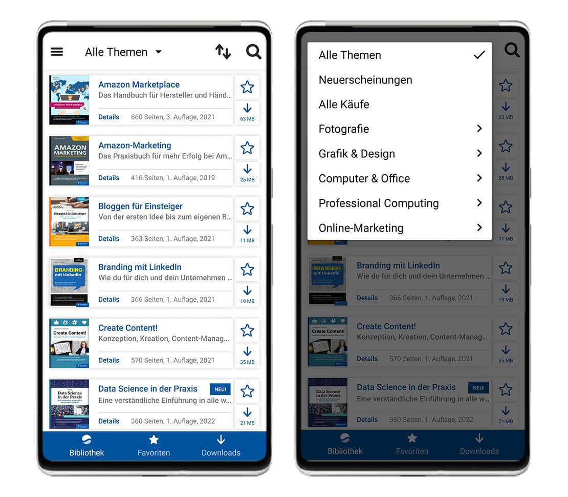 Rheinwerk App – die digitale Bibliothek für Fachbücher