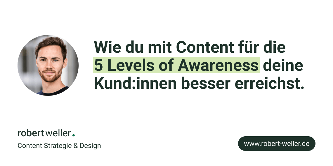 Titelbild: 5 Levels of Awareness