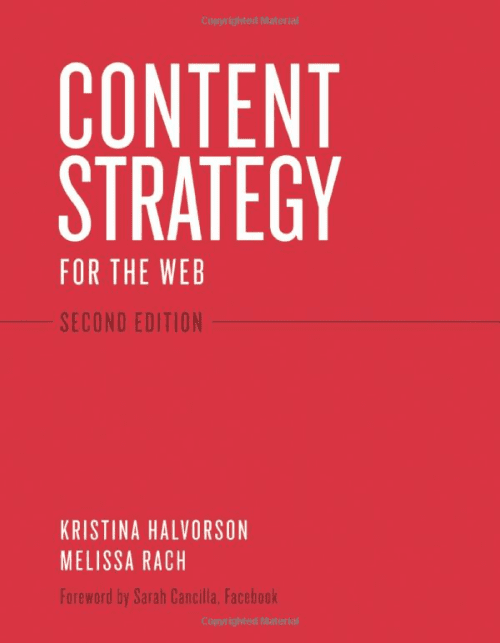 Content Strategy for the Web (Kristina Halvorson)