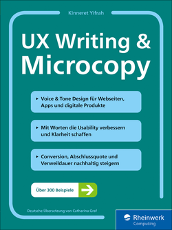 UX Writing & Microcopy (Rheinwerk Verlag)