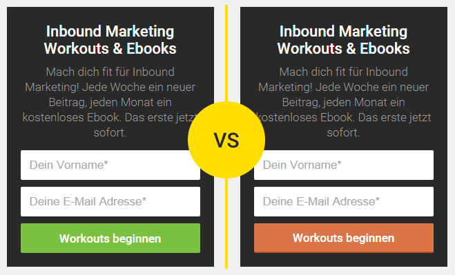 A/B-Test auf toushenne.de