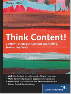 Think Content! Buchcover